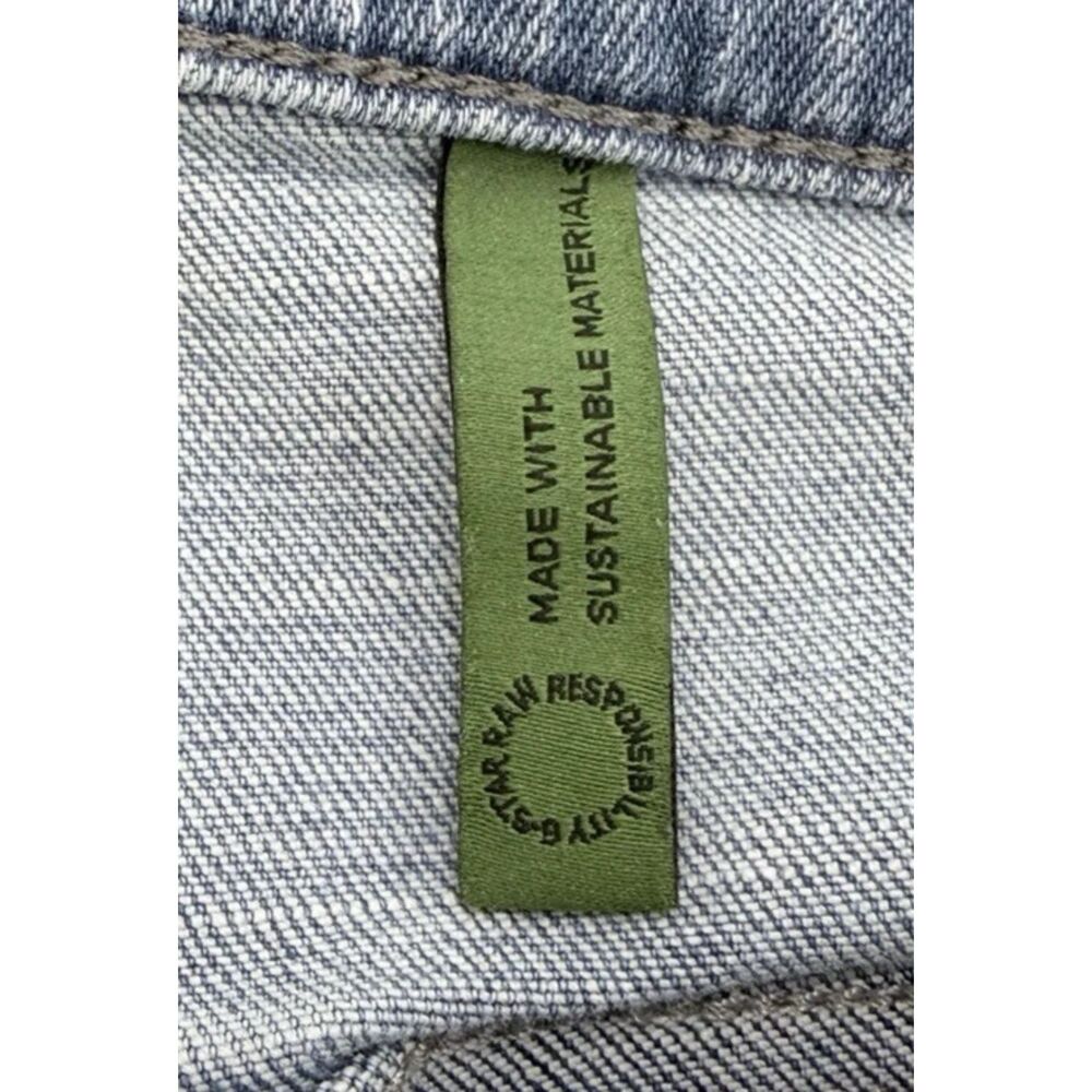 G Star Raw Men's Blue Jeans Size 34x30 (Fit 34x29) 5620 3D Zip Knee Skinny Denim - Picture 13 of 13